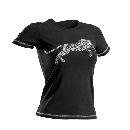 T-Shirt Silver Leopard