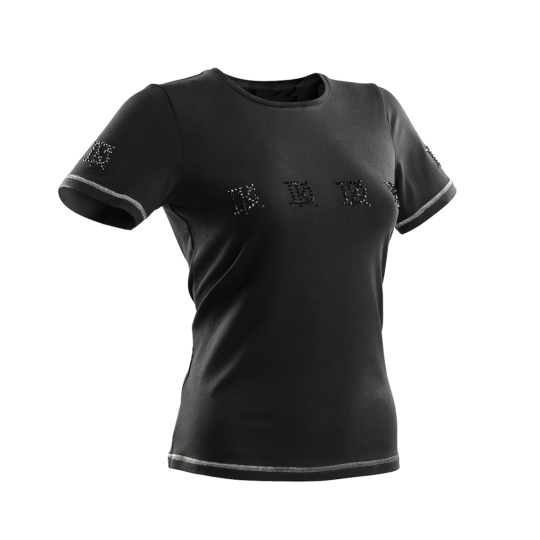 T-shirt Czarny Black DK